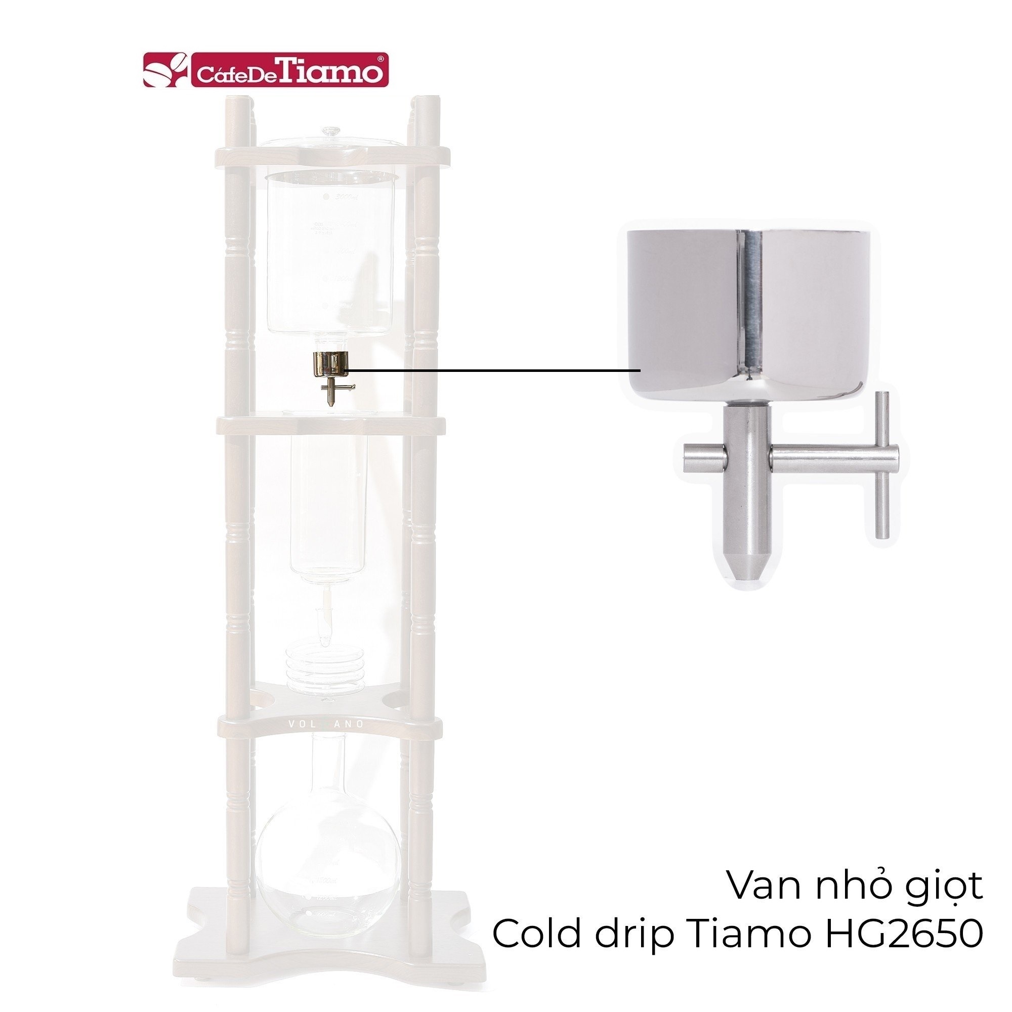 Van nhỏ giọt Cold drip Tiamo HG2650