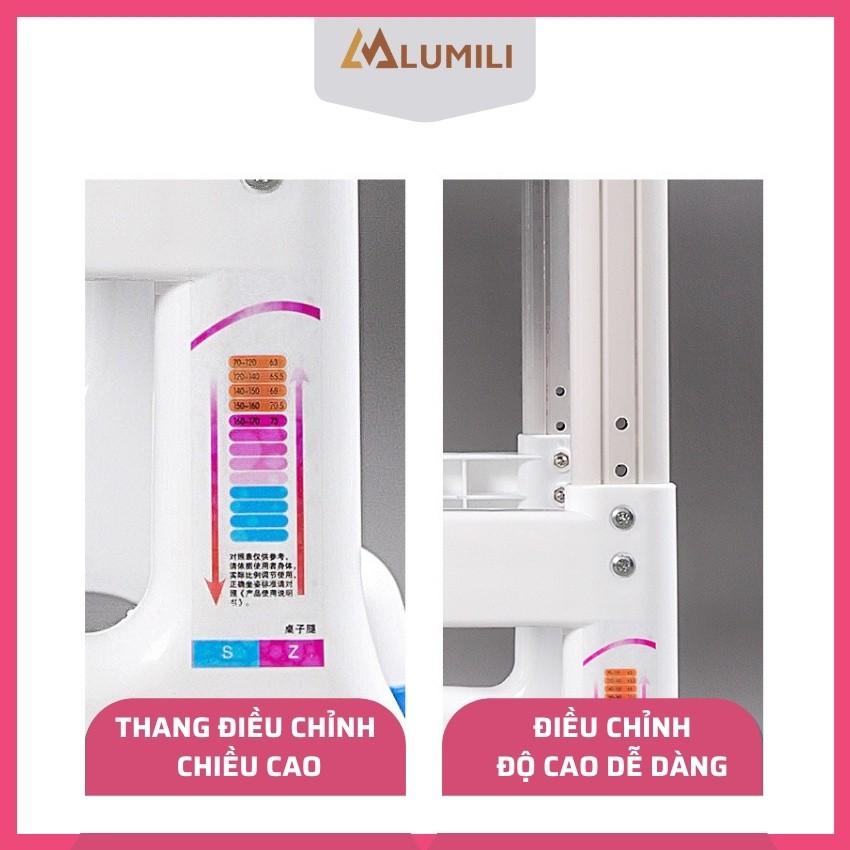 Bộ bàn ghế chống gù chống cận cho học sinh bàn học thông minh điều chỉnh độ cao b05