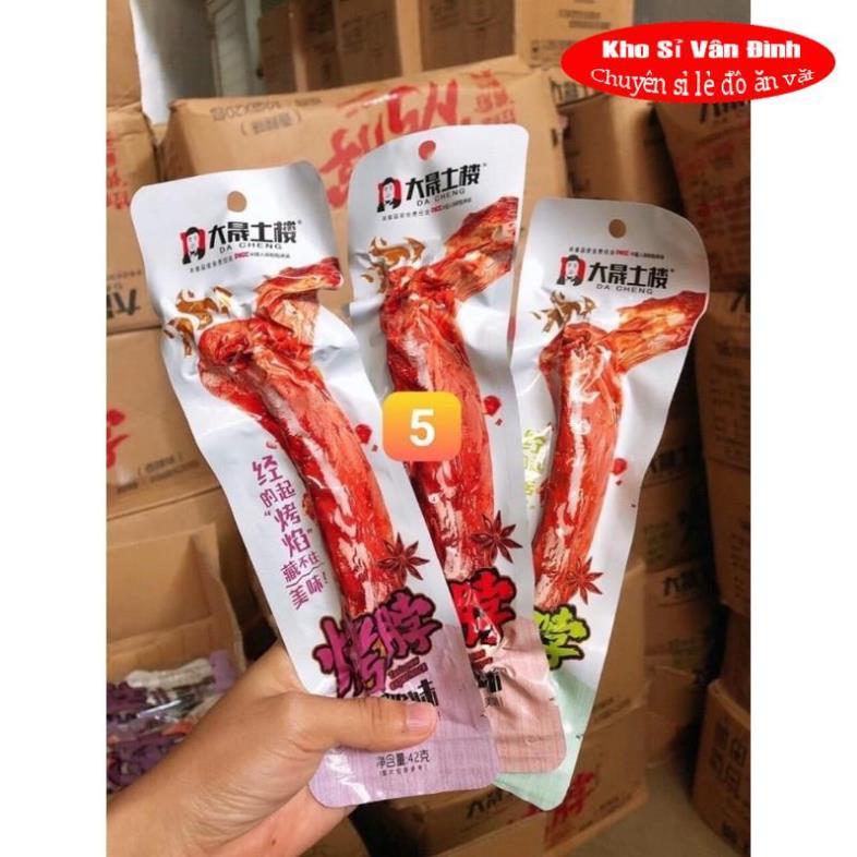 1 Bịch 20 Chiếc Cổ Vịt Cay Dài Dacheng 42gr Nhiều Vị