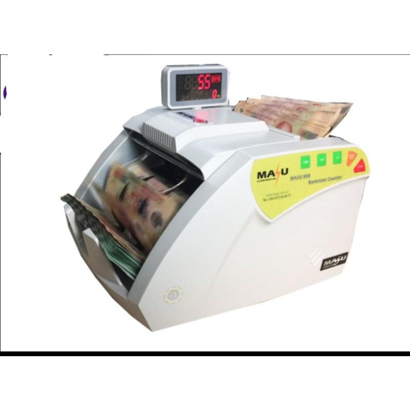 Máy đếm tiền masu-666, máy đếm tiền cao cấp, phát hiện tiền siêu giả, cộng don chia mẽ
