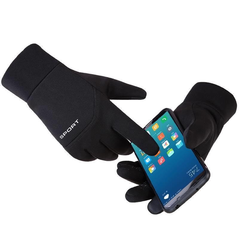 Găng tay chống nắng nam đi xe máy cảm ứng điện thoại phủ gen nhựa chống trơn trượt cao cấp