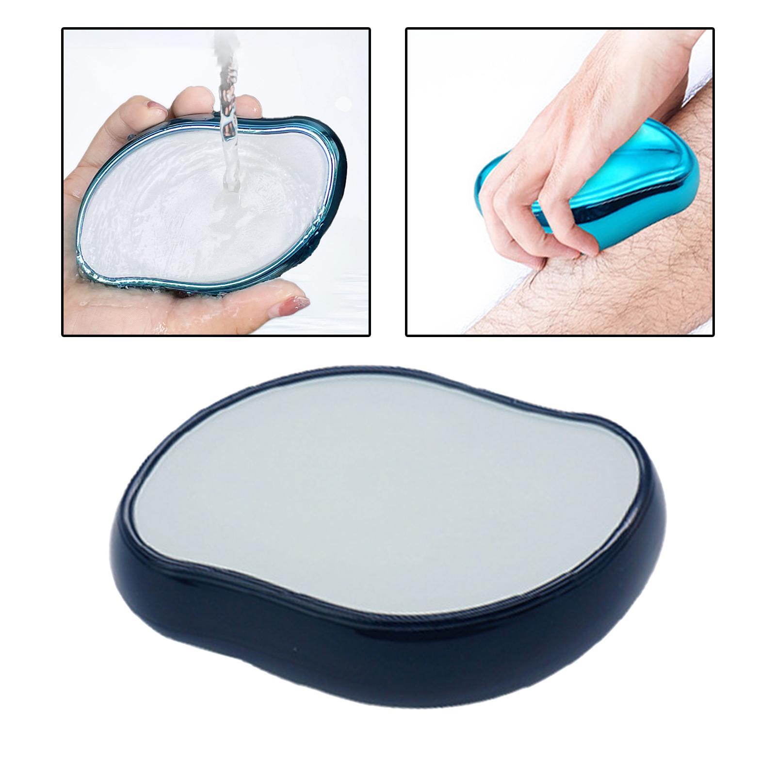 Crystal Hair Remover Eraser, Household Efficient Easy Cleaning for Armpits Back,Legs,Arms,Bikini Line & Facial