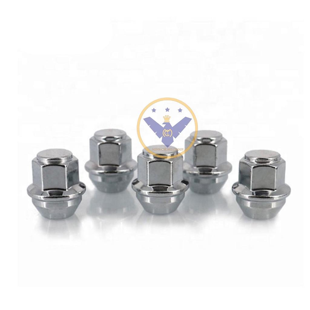 6 ốc đúc nguyên khối, ốc lazang bánh xe - size 19, bước ren 1.5