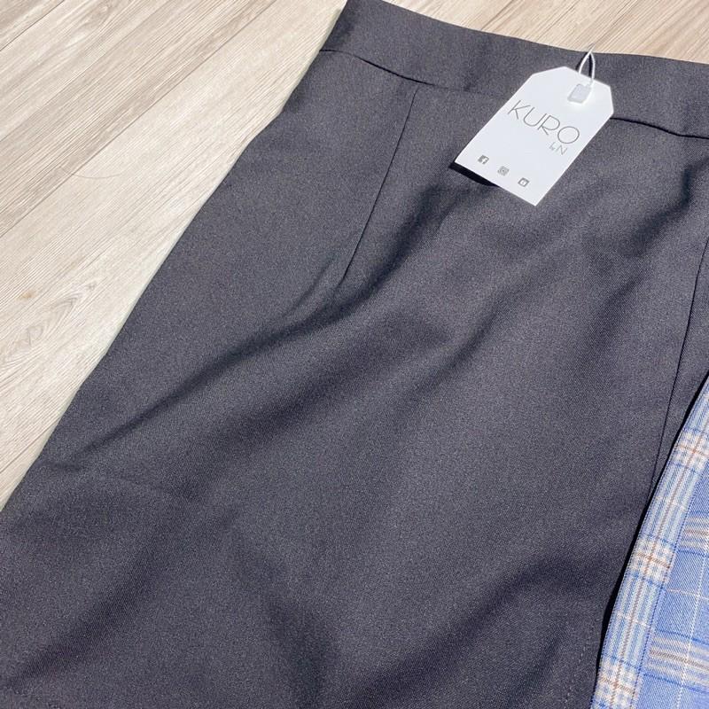 Váy xẻ lai có quần trong 2 màu