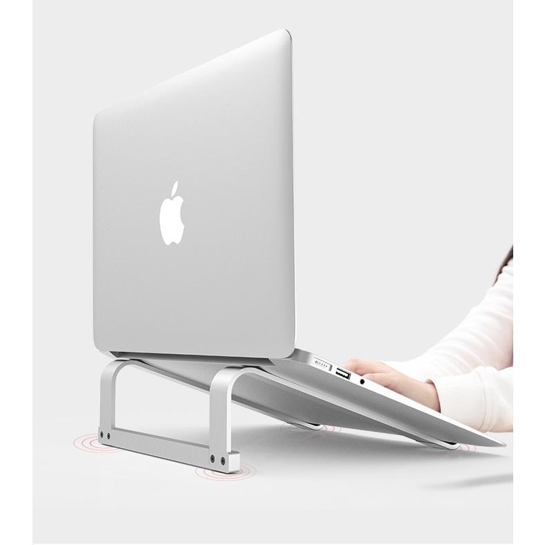 P2 Giá đỡ laptop bằng hợp kim nhôm cao cấp kê macbook, máy tính laptop chắc chắn tản nhiệt tốt, size lớn.