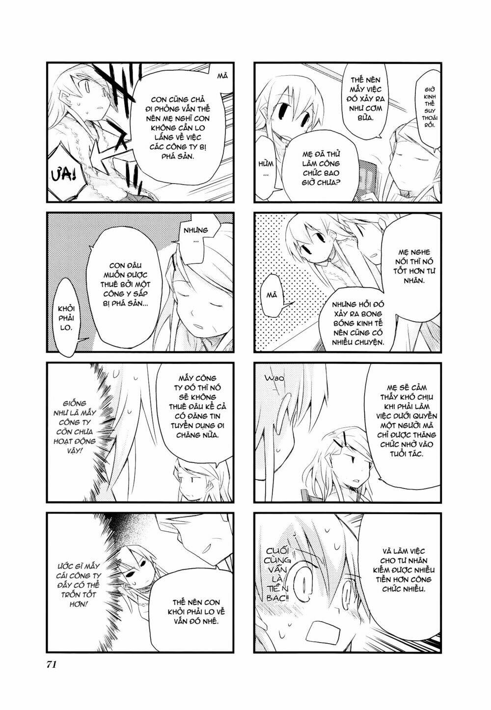 sora no shita yane no naka chapter 21 8