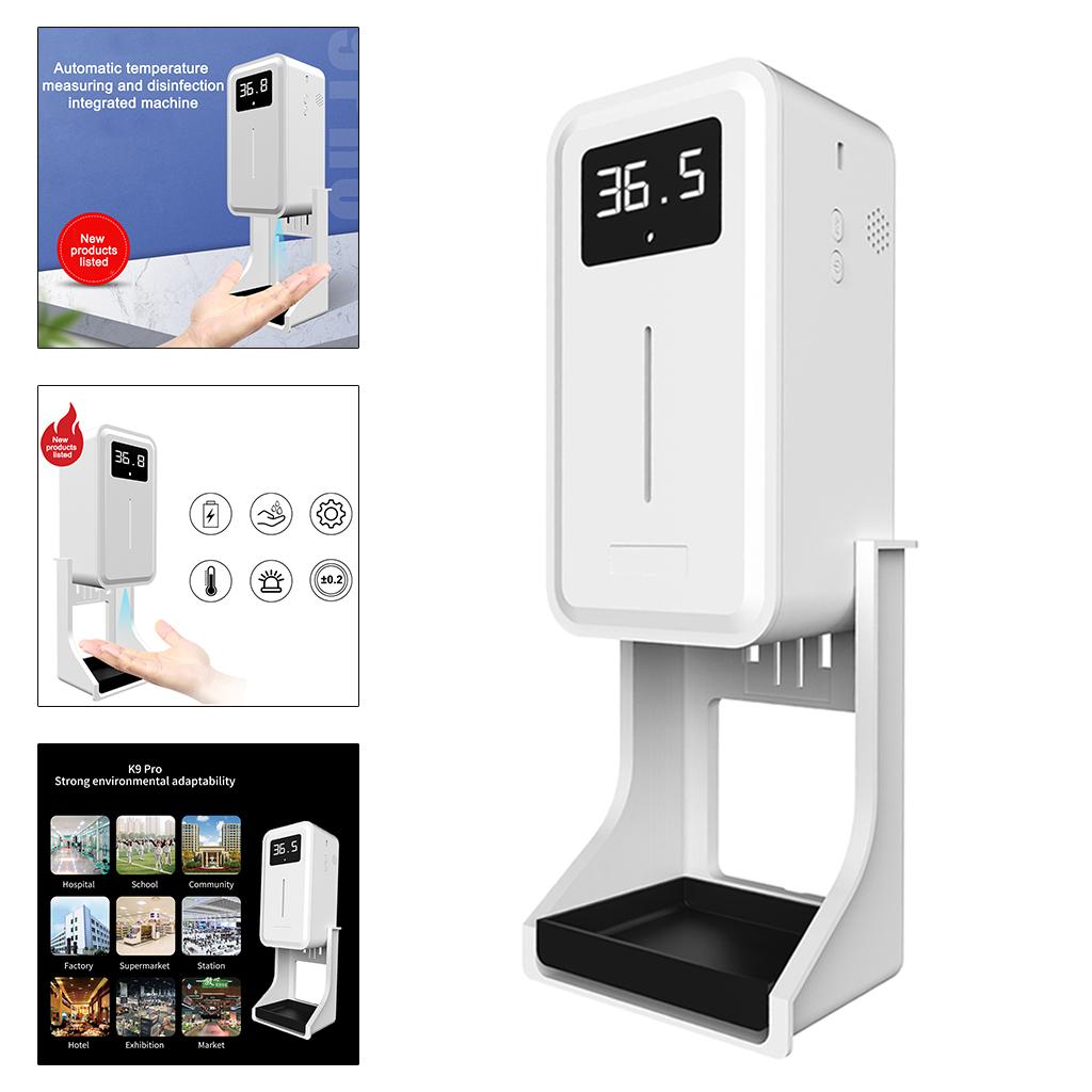 Touchless Digital Thermometer with No-Contact Soap Liquid Dispenser 450ml