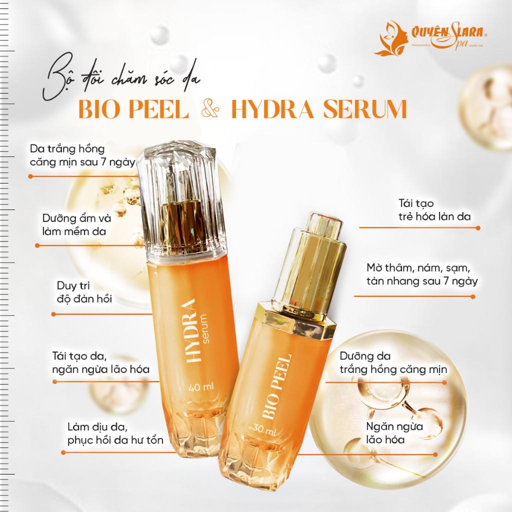 HYDRA SERUM Phục Hồi Da Quyên Lara 40ml, Dưỡng Da Trắng Hồng,Tái Tạo Collagen, Ngăn Ngừa Lão Hóa