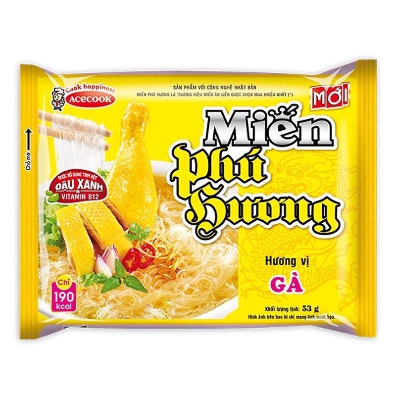 Miến ăn liền Phú Hương ( Hương vị Gà ) 58gr x 24 gói