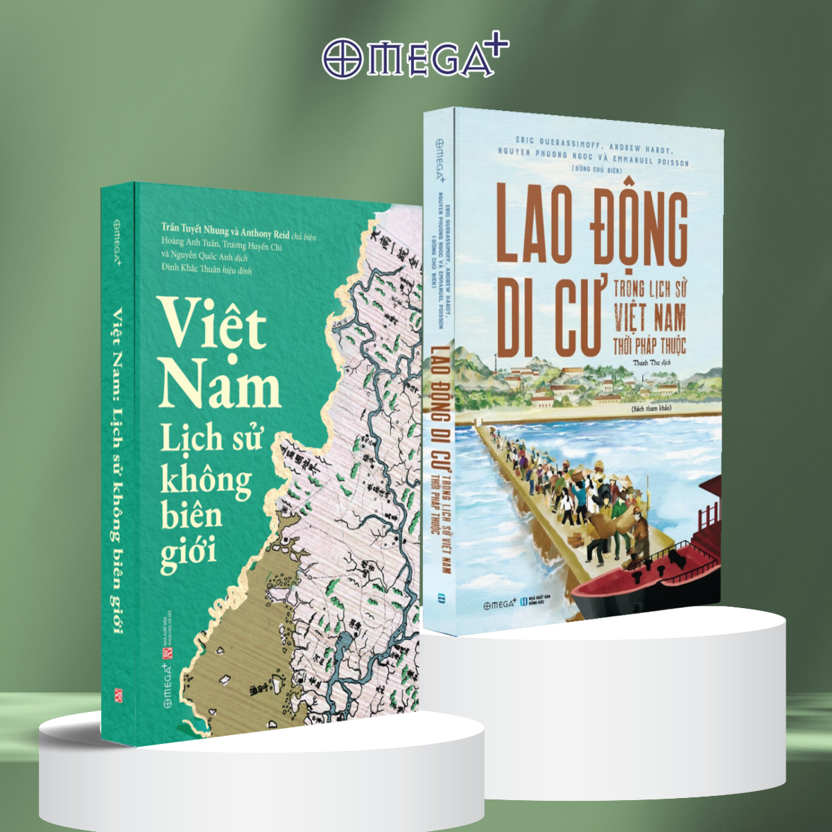 Combo Việt Nam - Lịch Sử Không Biên Giới - Cuốn Sách Mở Ra Tri Thức Mới Mẻ Về Lịch Sử Nước Nhà + Lao Động Di Cư Trong Lịch Sử Việt Nam Thời Pháp Thuộc
