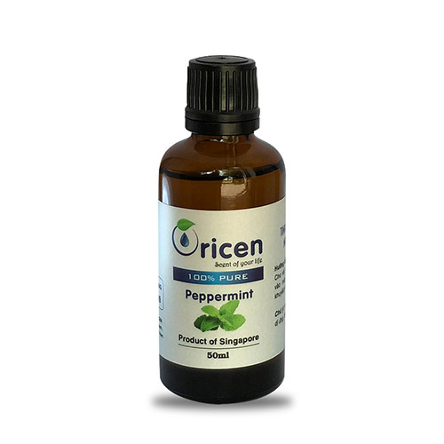 Tinh dầu Bạc Hà (Peppermint) Oricen 50ml - Giúp khử mùi hiệu quả, kháng khuẩn hiệu quả và xua đuổi côn trùng.