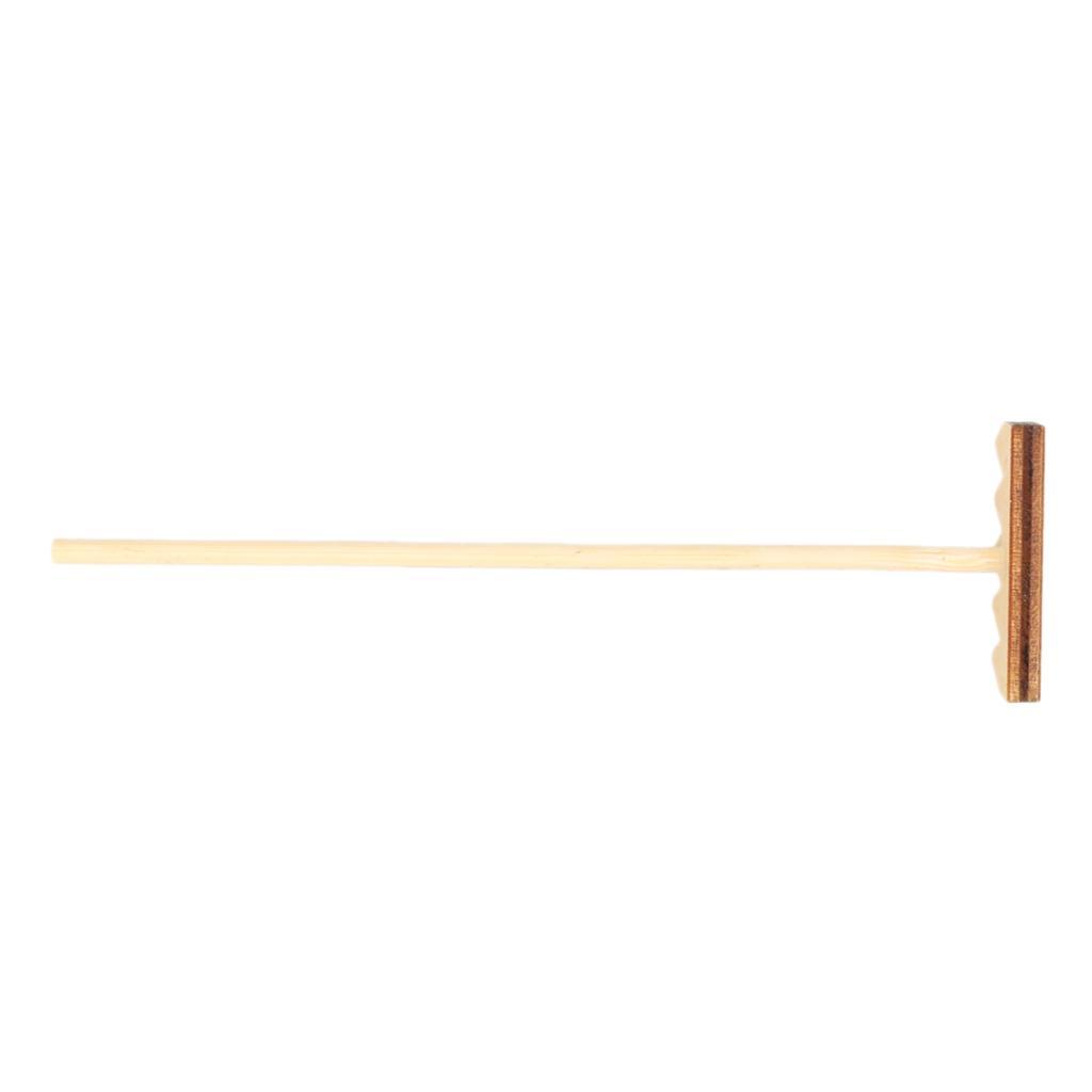 3X Wooden Rake Meditation Accessory for Zen Garden Sand DIY Ornament Decor