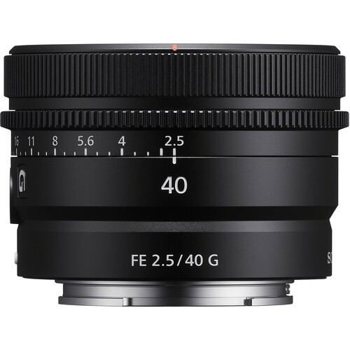 Ống kính Sony FE 40mm f/2.5 G - Hàng Chính hãng