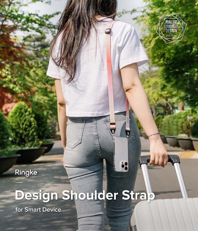 Dây đeo Ringke Shoulder/Hand Strap điện thoại/tablet/máy ảnh - Hàng Chính Hãng