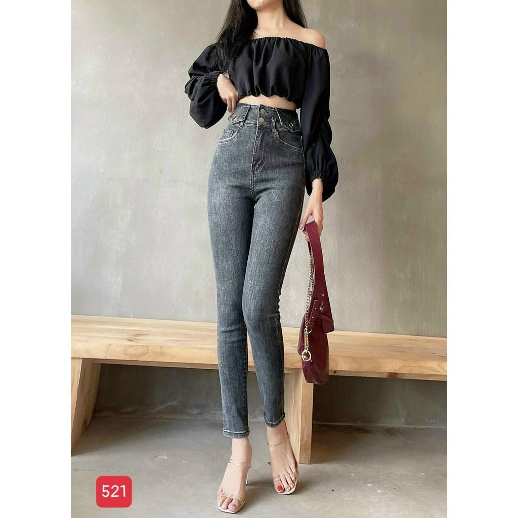 Quần Jeans Nữ, Quần Bò Nữ Cao Cấp MSS02( Hình thật)