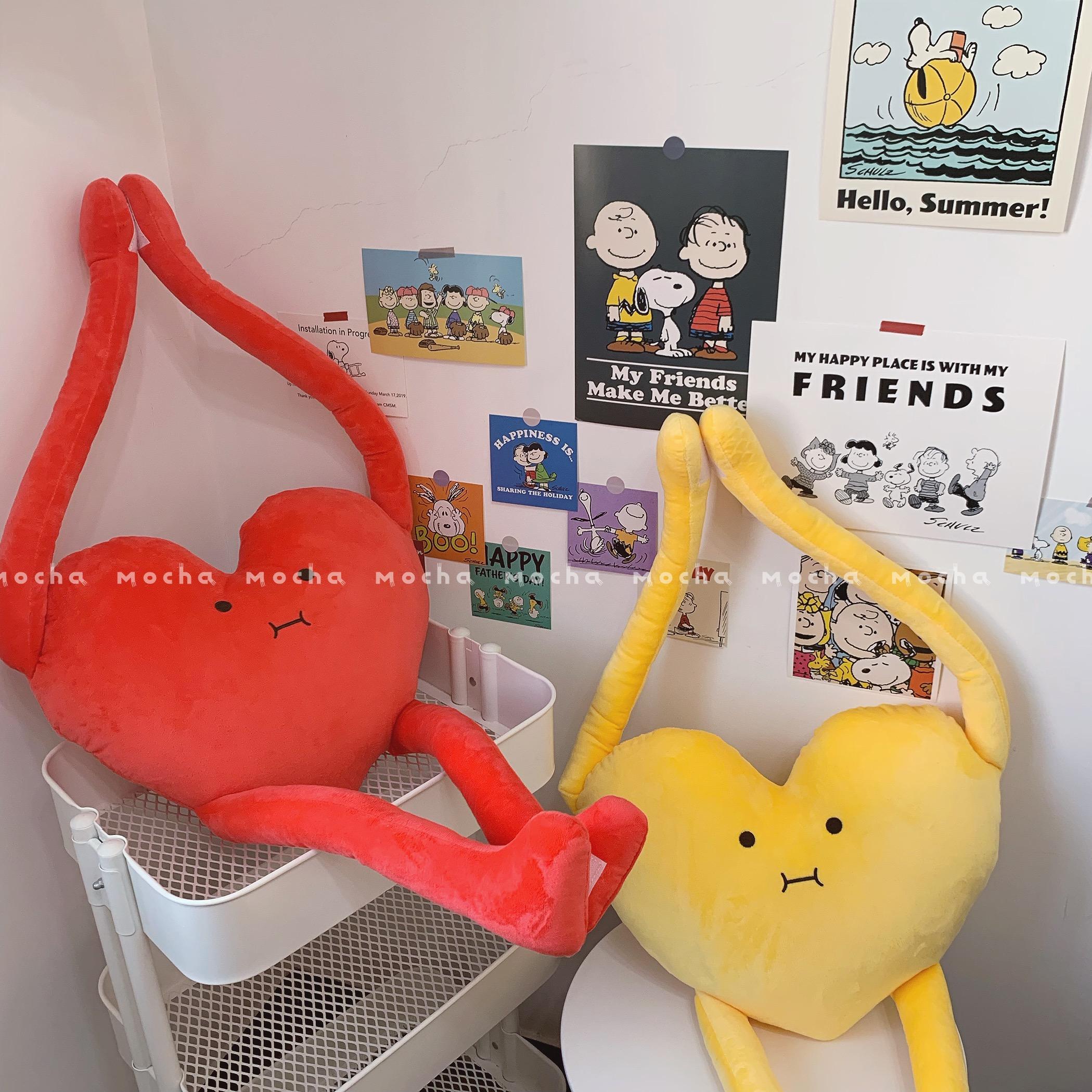 Chất Lượng Cao 70Cm Hàn Quốc Dễ Thương Ngộ Nghĩnh Dài Chân Tình Yêu Gối Sang Trọng Đồ Chơi Búp Bê Vỏ Gối Đệm Trẻ Em Trẻ Em Quà Tặng sinh Nhật