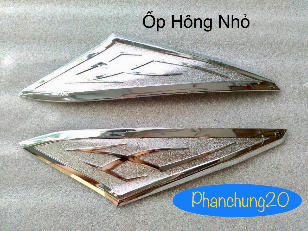 ỐP HÔNG NHỎ DÙNG CHO ĐỜI XE AB 2016 2017 2018 2019 CROM