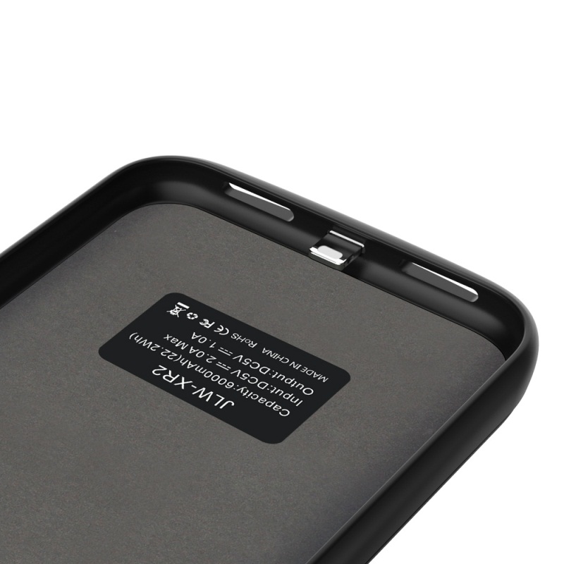 Ốp lưng kiêm sạc dự phòng 6000mAh JLW Slim IPhone XS Max_XM1m - Hàng nhập khẩu