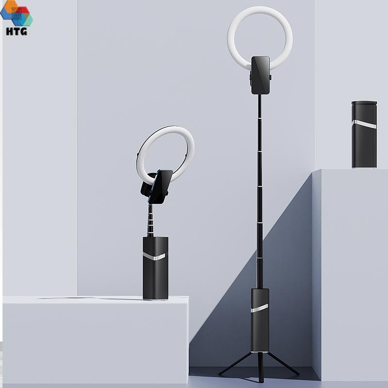 Hộp Đèn LED không dây CYKE YY-1 thu gọn cầm tay, mở rộng lên đến 193cm, hỗ trợ Livestream, Quay Video Tiktok, Với 9 Cấp Độ, kết nối bluetooth, đèn kích thước lớn 26cm, hàng chính hãng