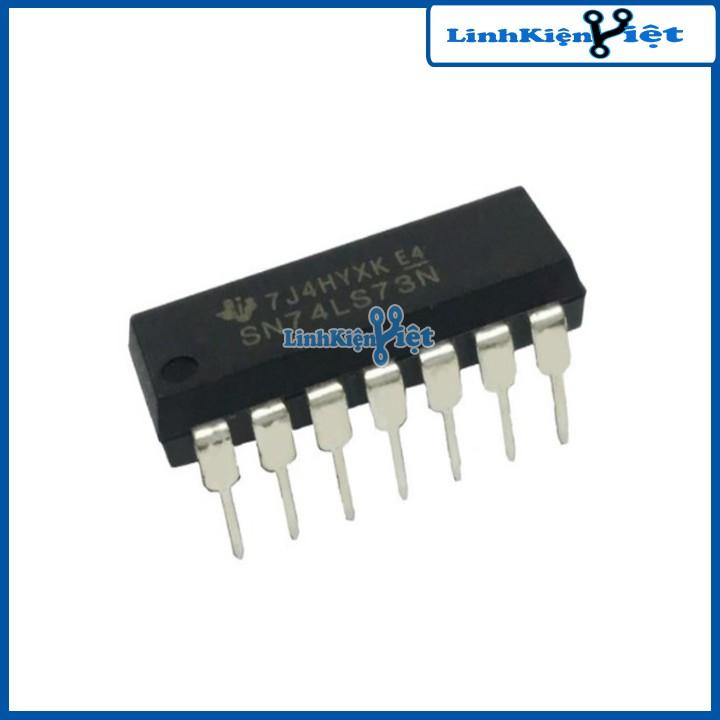 Ic chức năng 74LS73 chân cắm DIP14