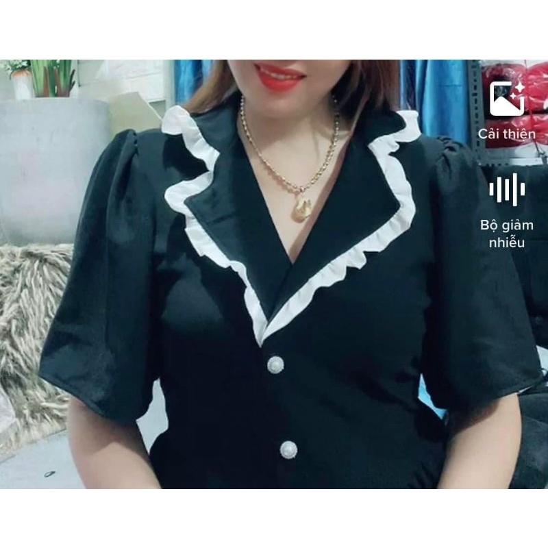 Đầm cổ Vest Bigsize 60_85 ký