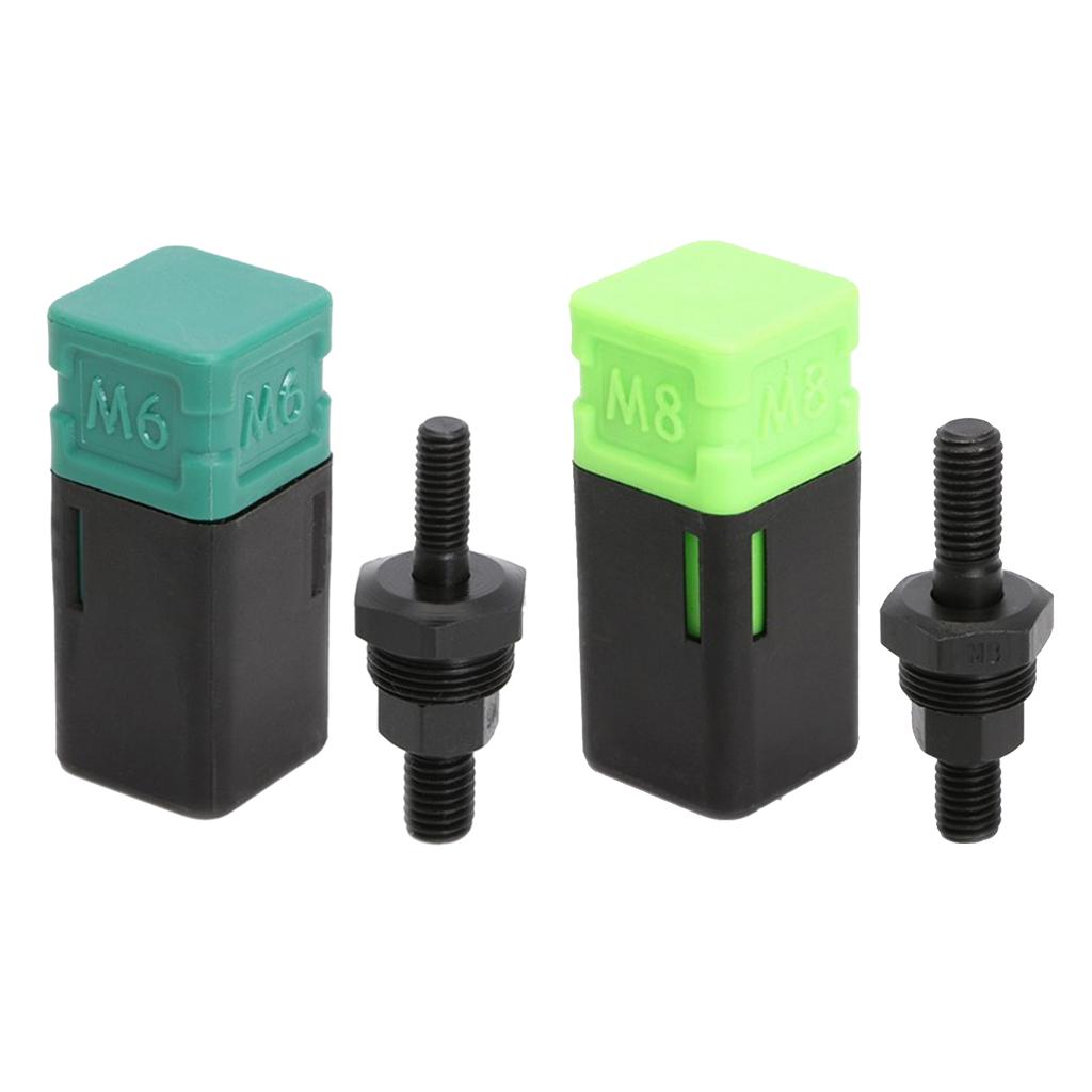 2Pcs Steel Hand Riveter  Nut Sert Tool Kit M6 And M8