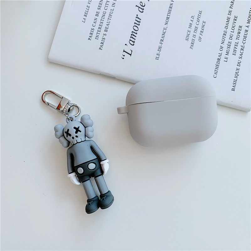 Airpods Pro case - Ốp silicone bảo vệ dành cho Airpods Pro - Kaws - Hàng Chính Hãng