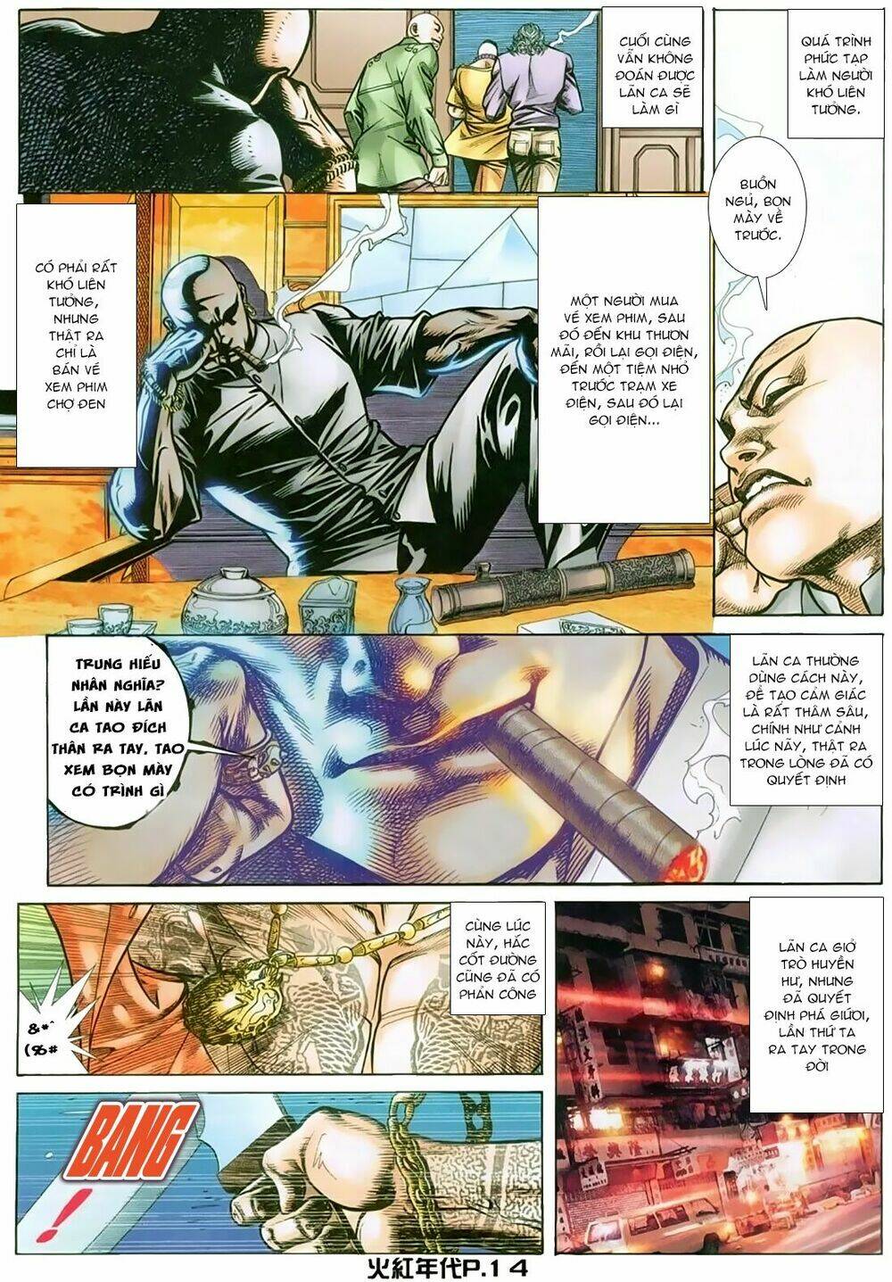 hỏa hồng niên đại hắc cốt đường chapter 145 11