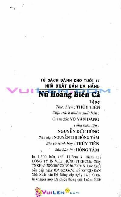 Nữ Hoàng Biển Cả Chapter 9 - Trang 1