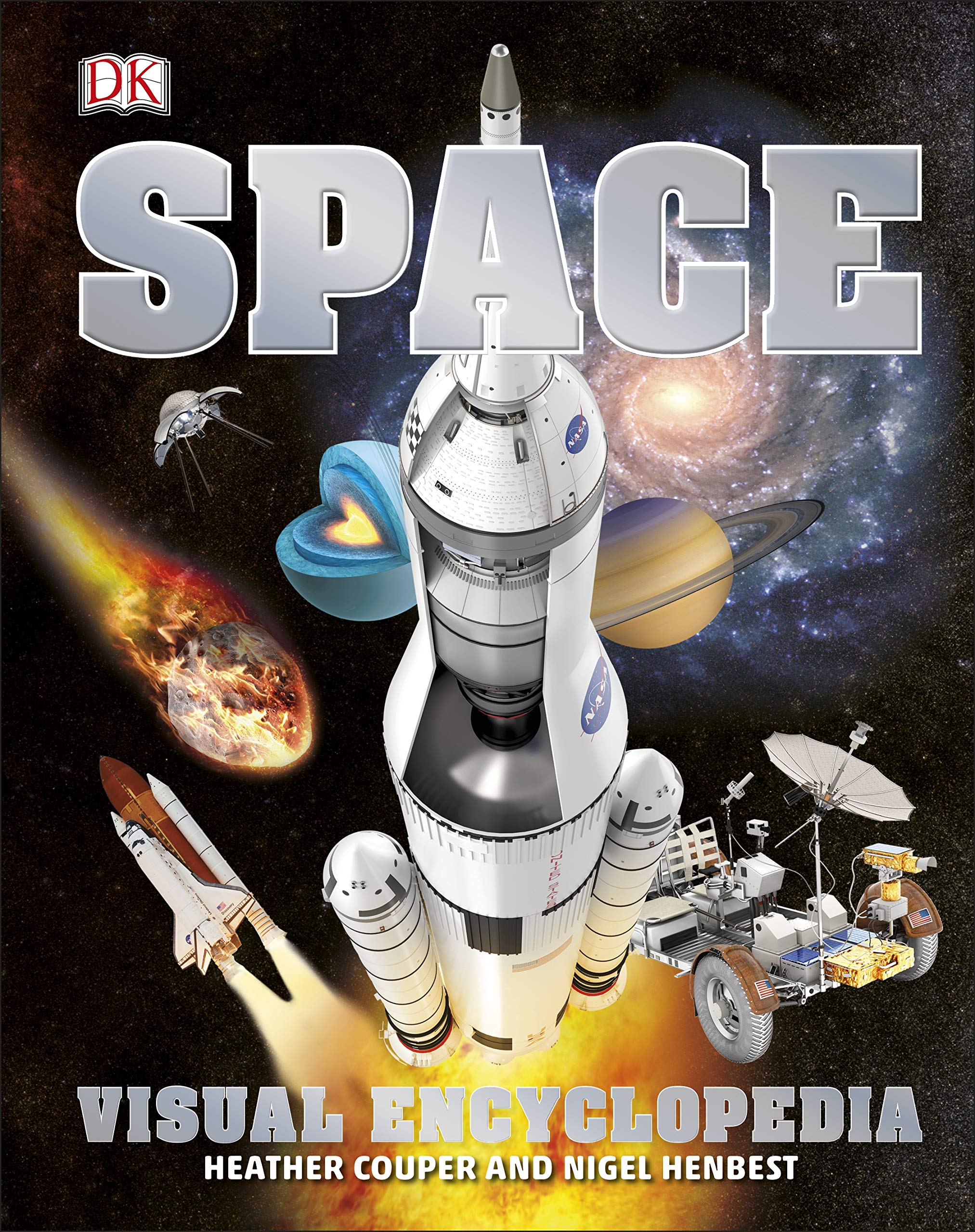 Sách Space Visual Encyclopedia 