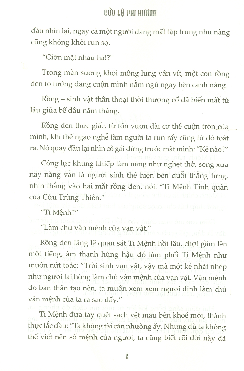 Ti Mệnh - Tác giả Cửu Lộ Phi Hương, Mặc Lam dịch