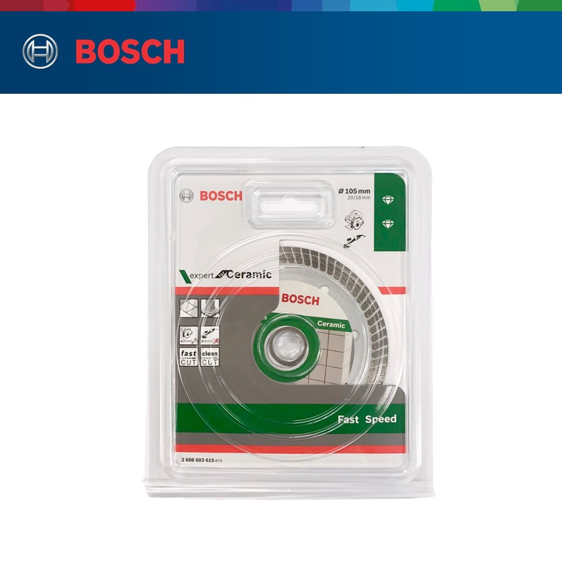 Đĩa cắt kim cương Bosch Turbo 105x16mm ceramic