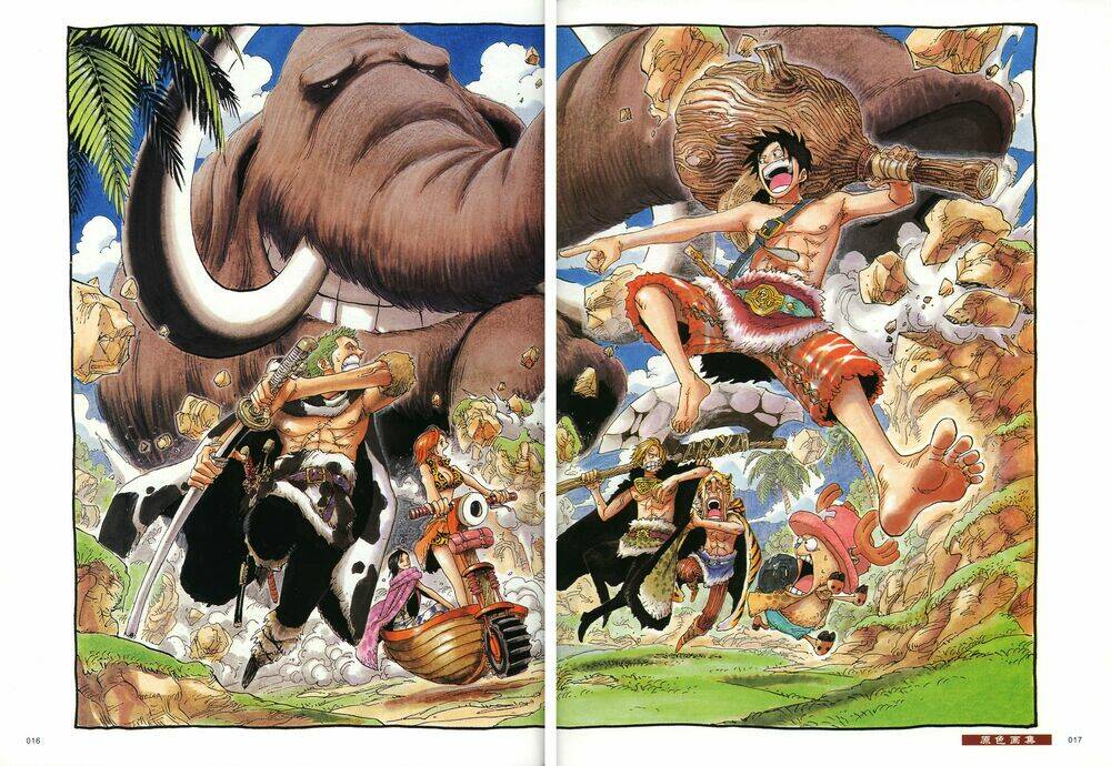 tổng hợp vua cướp biển ảnh màu chính gốc chapter 6 1