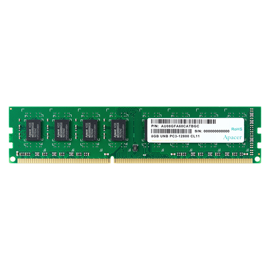 RAM PC Apacer DDR3 1600 8GB DL.08G2K.KAM - Hàng Chính Hãng