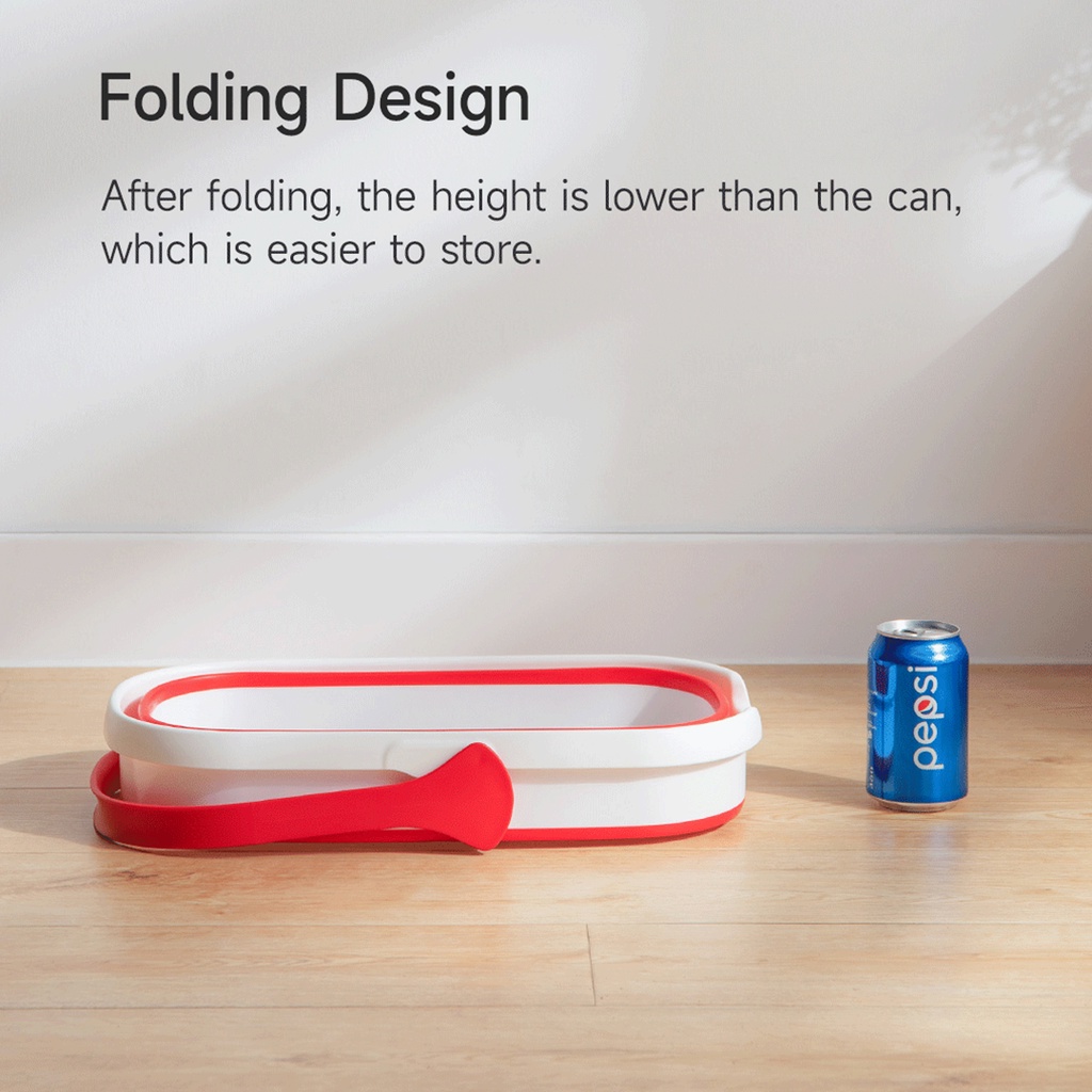 Xiaomi Youpin Xô lau chùi xe hơi nhà cửa Yijie 12L /14L gấp gọn được tiện lợi-Hàng nhập khẩu