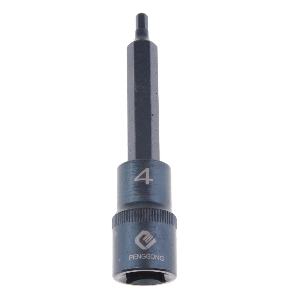 Socket Adapter Drill Bits Set Hex Shank 1/2" Drive Impact Drill Bits