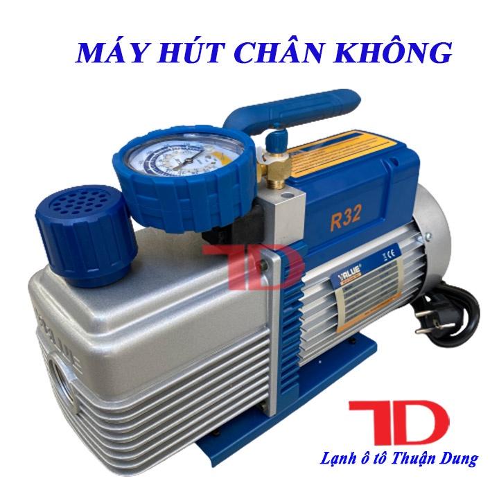 Máy hút chân không Value VI260Y 6.0 CFM có đồng hồ báo áp và rờ le tự ngắt