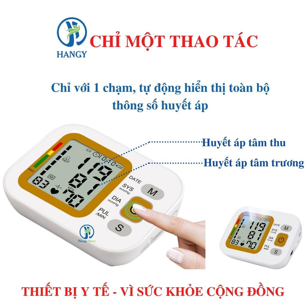 Máy đo huyết áp điện tử bắp tay Jziki nhập khẩu HANGY