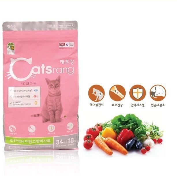 Thức ăn cho mèo con Catsrang kitten 1.5kg