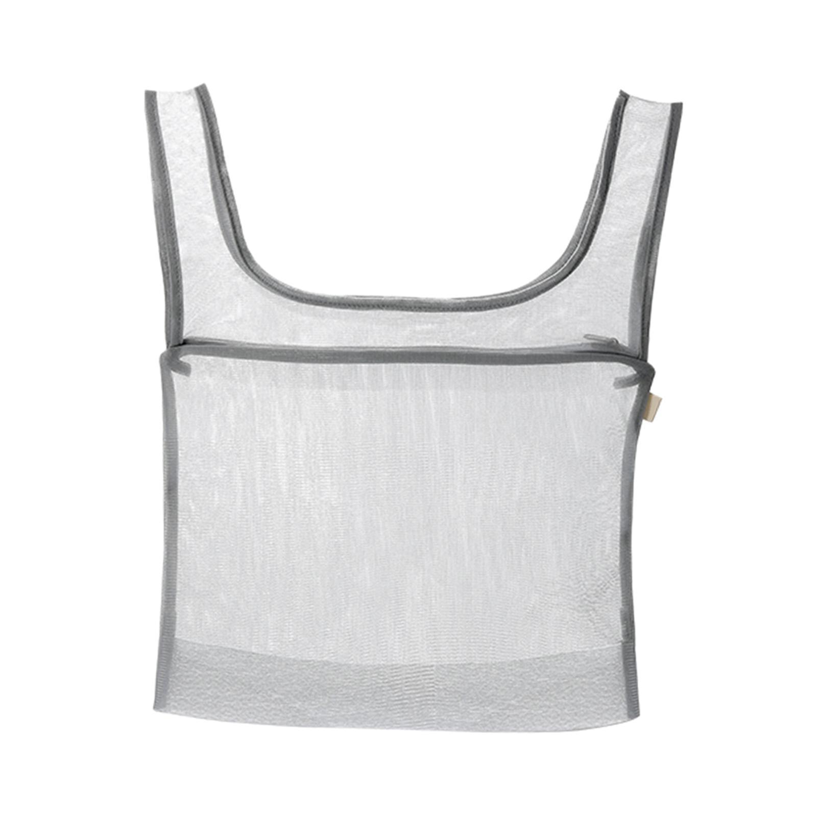 Net Laundry Bag Washing Bag Apartment Dorm Reusable Durable Bra Socks Underwear Organizer Travel Storage for Dress Dirty Clothes Blouse Garment
