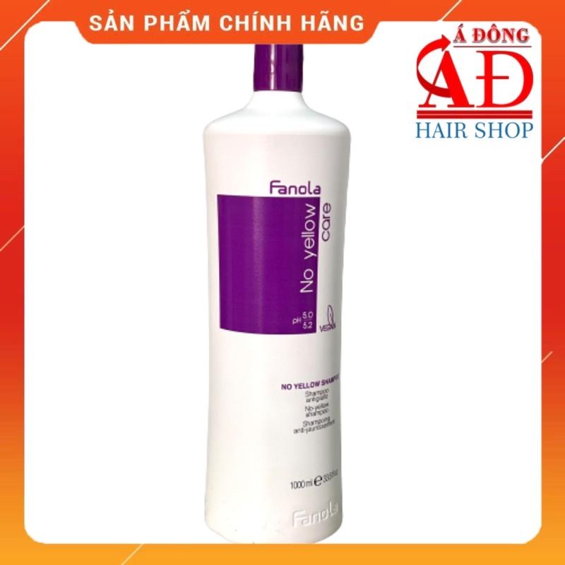 DẦU GỘI FANOLA NOYELLOW KHỬ VÀNG CHO TÓC TRẮNG BẠCH KIM SILVER MẪU MỚI 2022 350ml/1000ml