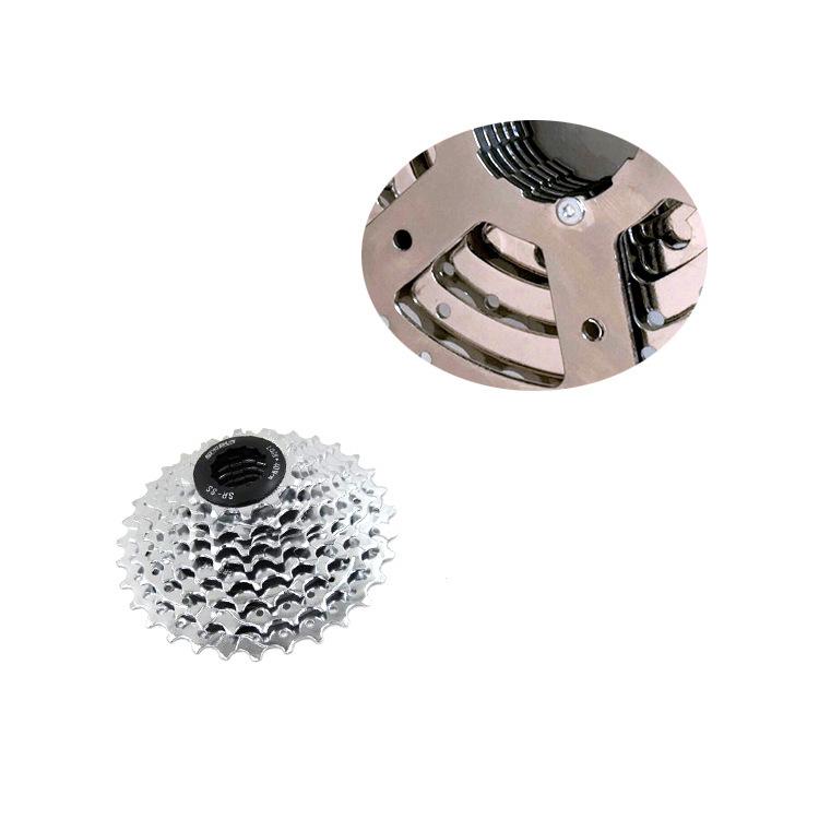 Phong cách mới nhất của bánh đà xe đạp leo núi bánh đà cassette xe đạp thẻ tốc độ 8/24 bay ngày bánh răng Cheng phụ kiện bánh đà 8 tốc độ