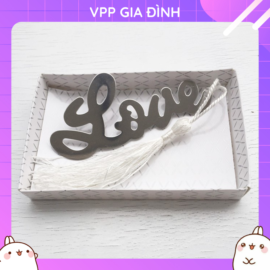 Đánh Dấu Sách Bookmark Chữ Love