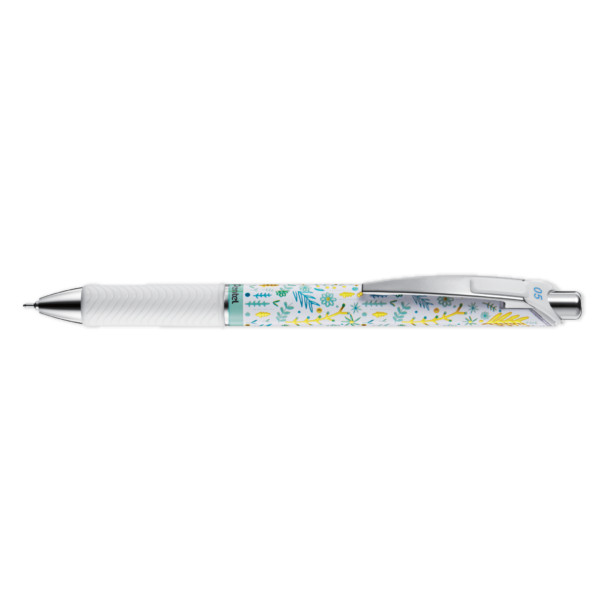 Bút gel Pentel EnerGel Kawaii - DAINTY FLORALS - Mực xanh dương (Blue)