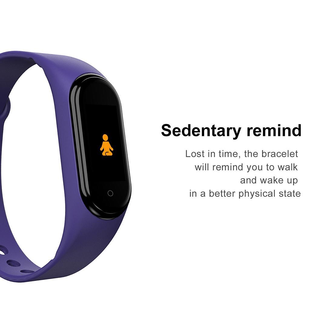 3xSmart Wristband Fitness Tracker Sport Watch Bracelet Touch Screen Red