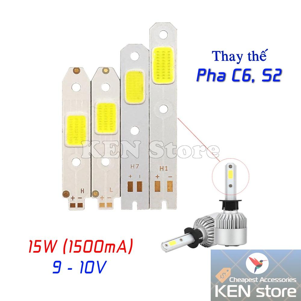 Bóng led, chip led, nhân led COB thay thế cho bóng led C6 S2 15W