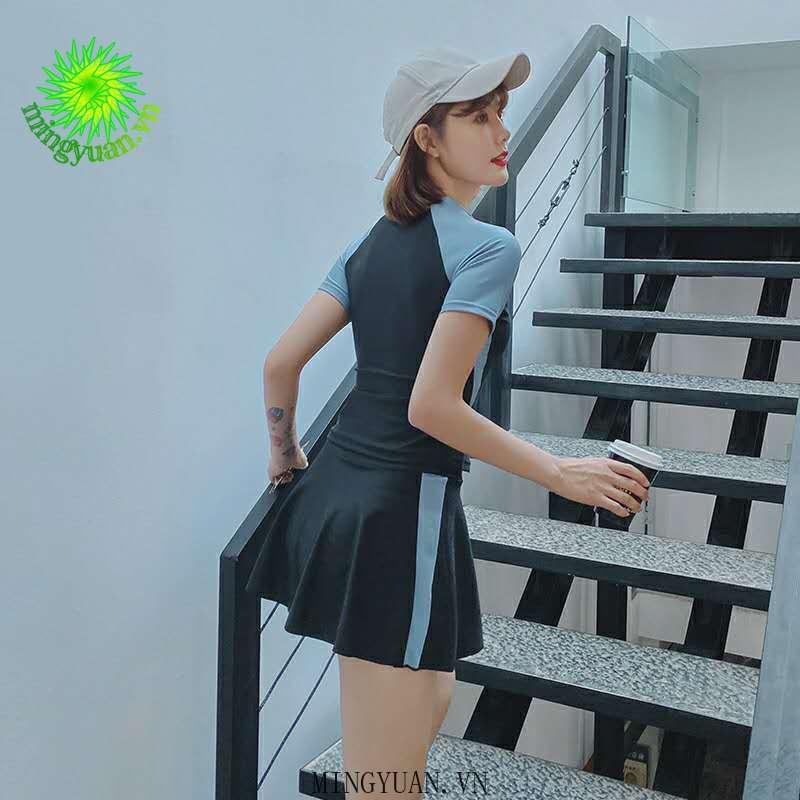 Bộ Đồ Bơi Hai Mảnh Ôm Dáng Thời Trang Cho Nữ