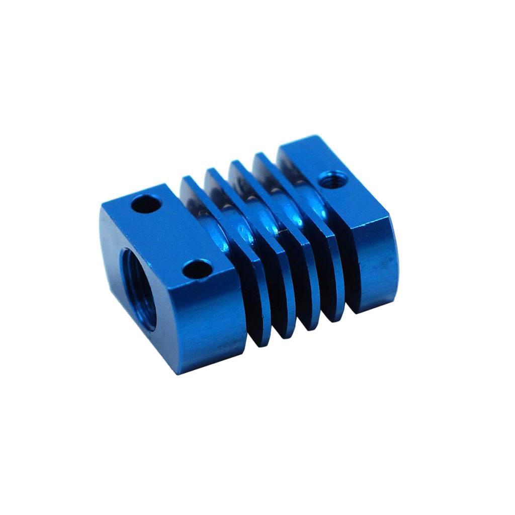 3D Printer Extruder Aluminum Heat   Cooling Fin 22x27mm Blue