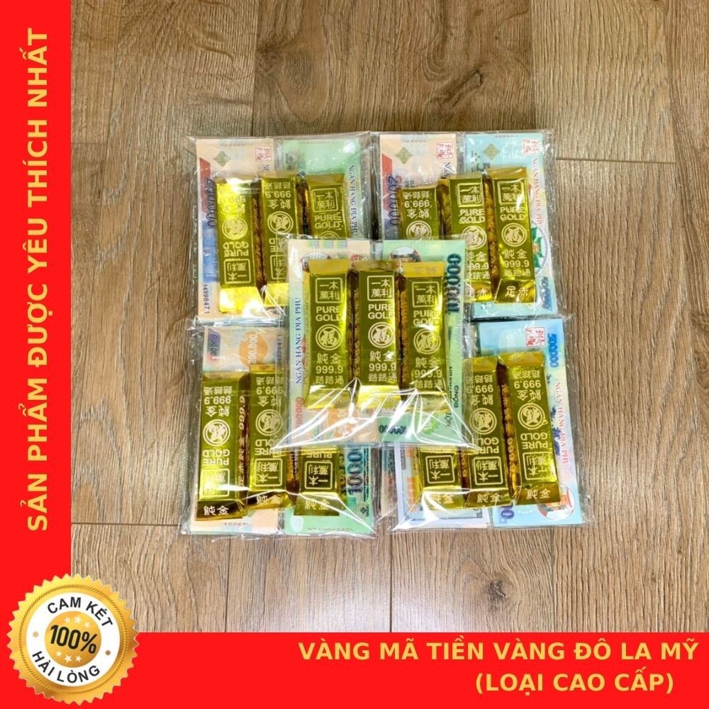 Sấp Vàng Mã Tiền - Đô La Mỹ - Vàng Lượng 9999 - LOẠI HÀNG CAO CẤP