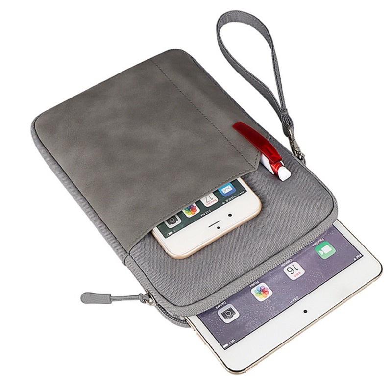 Túi chống sốc dành cho iPad Gen 5/6/7/8, Mini, Air 1/2/3/4, Pro 11, chất liệu túi da lộn, chống nước, chống sốc và bảo vệ Tablet của bạn